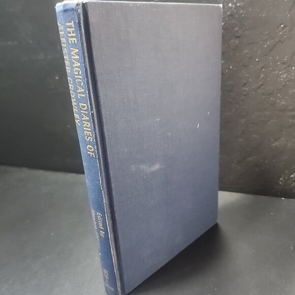The Magical Diaries Of Aleister Crowley Edited By Skinner 1979 Hardcover No DJ - Picture 2 of 12